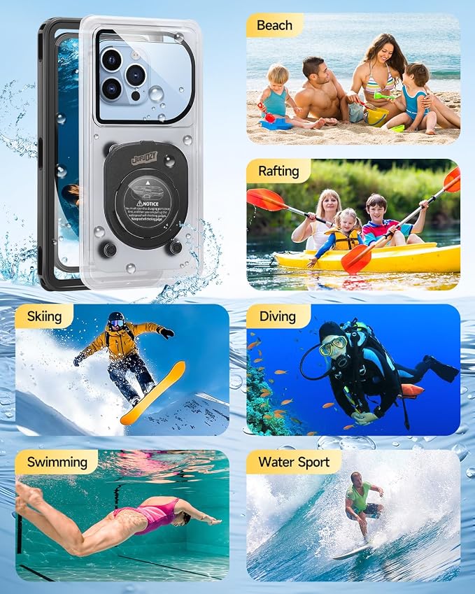 Waterproof Phone Case, IPX8 Waterproof Phone Pouch - Image 6