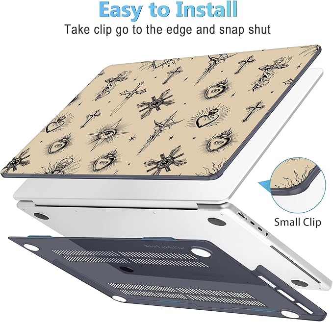 Mektron Case for 2025 MacBook Pro 16" M4 A3403 A3186 M3 A2991 M2 A2780 M1 A2485 - Image 4