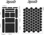 4Pack Phone Grip Tape, Finger Grip Stickers Decal Waterproof Pre-Cut Non Slip - Image 2