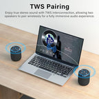OHAYO Portable Bluetooth Speaker, IPX7 Waterproof Speakers, 15W Loud Stereo - Image 3