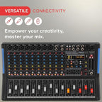Pyle 12-Channel Console Style Audio Mixer - Image 5