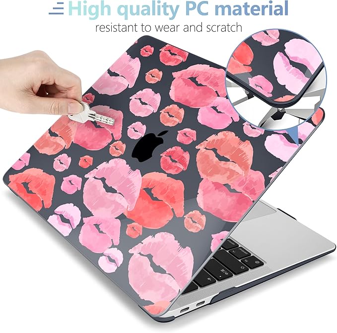 MEEgoodo for MacBook Air 13.3 inch Case 2021 2020 2019 2018 A2337 M1 A2179 A1932 - Image 3