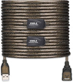 LDKCOK USB 2.0 Type A Male to A Female Active Repeater Extension Cable 75ft by LDKCOK