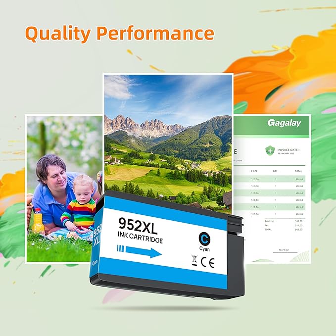 952XL Ink Cartridges Combo Pack | Works - Image 7