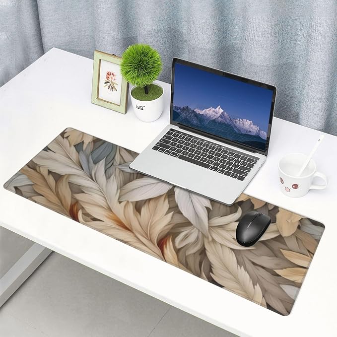 Gaming Mouse Pad, Large Non-Slip Rubber Base Mousepad, Keyboard Mouse Mat - Image 9