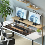 Futuristic Fantasy Mouse Pad, Cyberpunk Style Desk Mat, Extended XL Gaming - Image 6