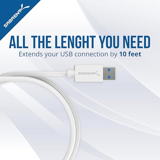 SABRENT 22AWG USB 3.0 Extension Cable - Image 4