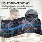 KTRIO Large Gaming Mouse Pad Desk Mat, Superior Micro-Weave Cloth, Non-Slip - Image 5