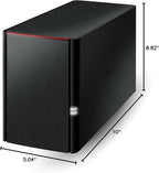 BUFFALO LinkStation 220 8TB 2-Bay NAS Network Attached Storage - Image 10