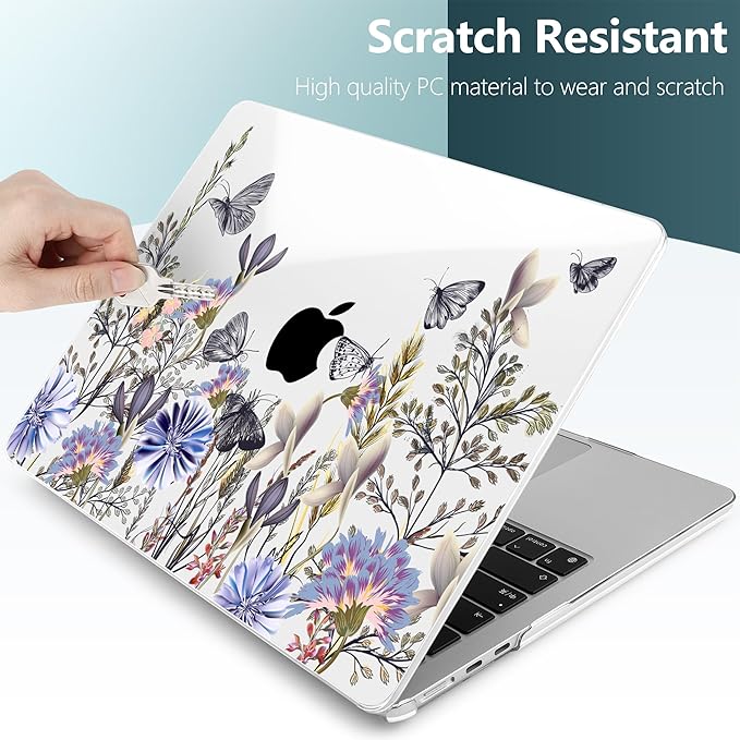 TWOLSKOO Compatible with M4 MacBook Air 15 inch Case 2025-2023 Released Model - Image 5