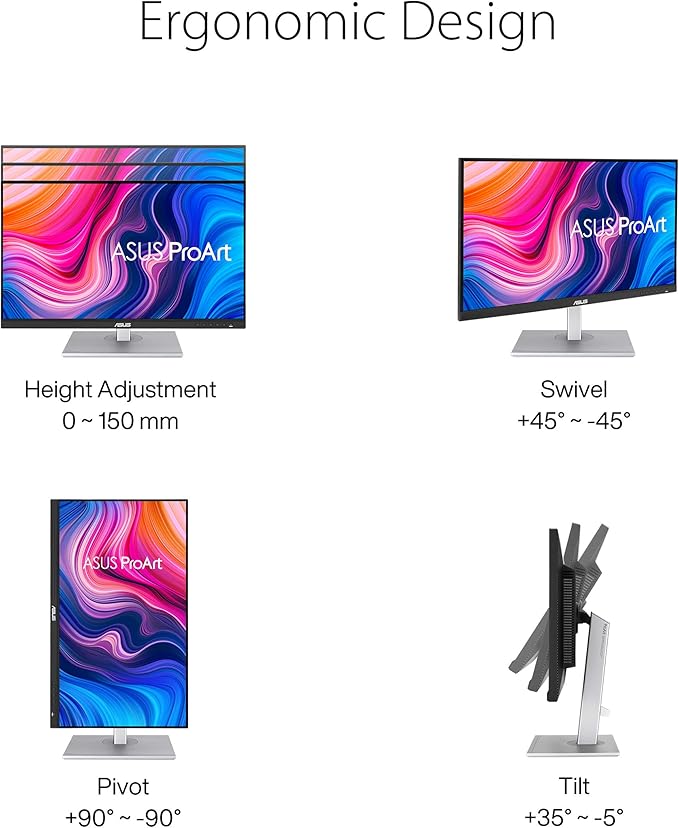 ASUS ProArt Display 27" Monitor PA278CV - Image 8
