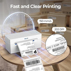 Nelko Bluetooth Thermal Shipping Label Printer, Wireless 4x6 Shipping Label - Image 2
