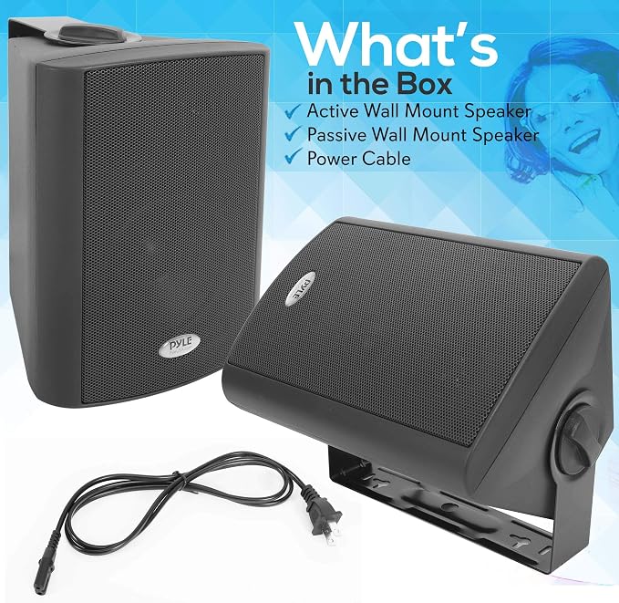 Pyle Wall Mount Home Speaker System - Image 8