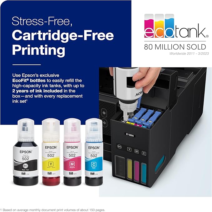 Epson EcoTank ET-4800 Wireless All-in-One Cartridge-Free Supertank Printer - Image 7