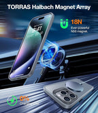 TORRAS Magnetic for iPhone 15 Pro Case, Compatible - Image 2