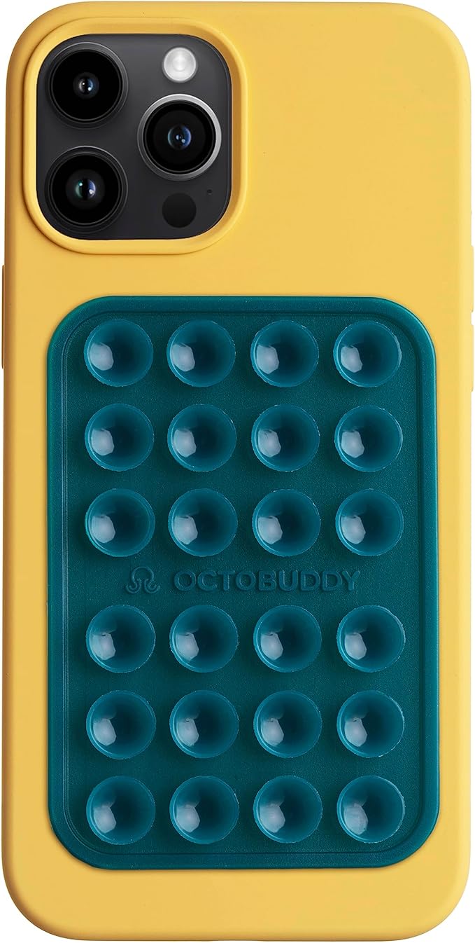 Classic MAX - Silicone Suction Phone Case Adhesive Mount - Hands-Free, Strong by Octobuddy