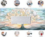Desk Mat Cute Tree of Life Mouse Pad Gaming XXL Large Extended Desk Matt - Image 5