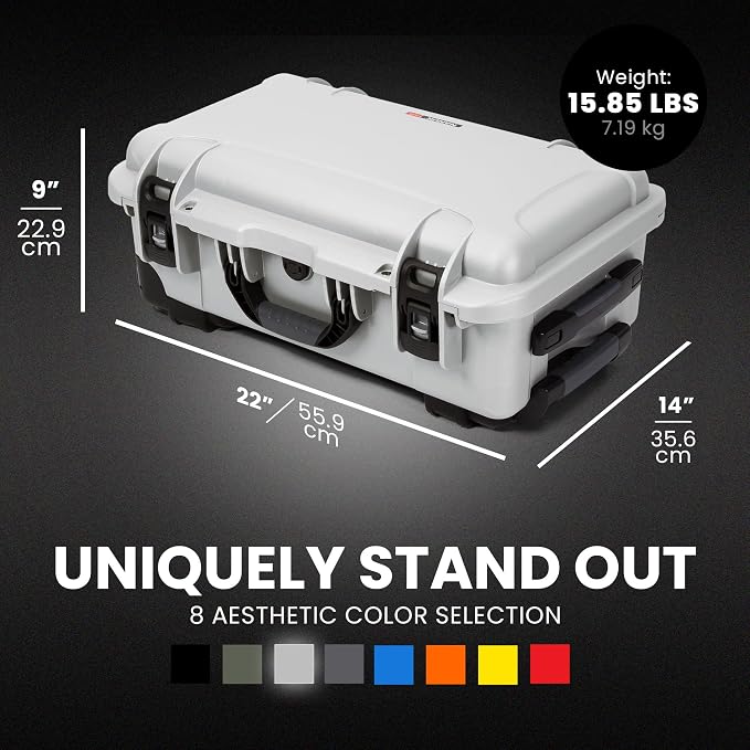 NANUK Wheeled Series 935 Lightweight NK-7 Resin Waterproof Protective Case - Image 6