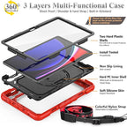 SEYMAC stock Case for Samsung Galaxy Tab S10 FE / S9 / S9 FE 5G Tablet Case - Image 7