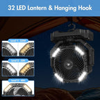 40000mAh Battery Powered Camping Fan - Image 4