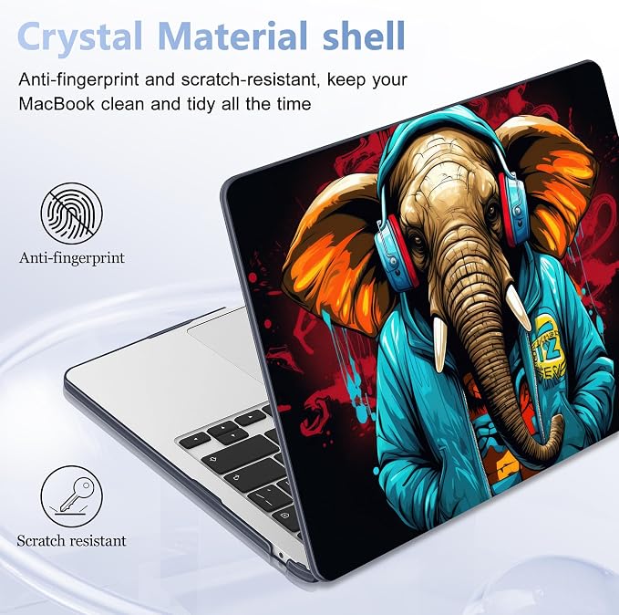Case for MacBook Air 15 Inch 2025 2024 2023 Release M4 A3241 M3 A3114 M2 A2941 - Image 6