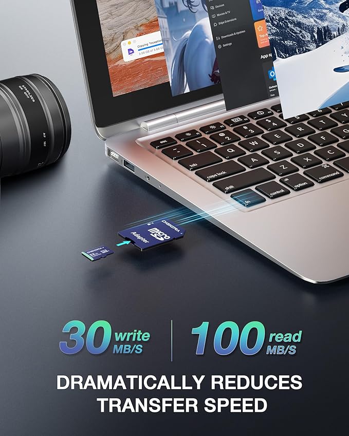 32GB CT100 microSDHC UHS-I Memory Card - Image 2