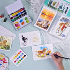 KOVIEDE 50 Sheets 4x6 Watercolor Postcards - Image 5