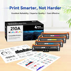 210A Toner Cartridge 4Pack Compatible - Image 7