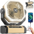Camping Fan Rechargeable by Orteen