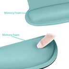 MOSISO Wrist Rest Support for Mouse Pad & Keyboard Set, Ergonomic Mousepad - Image 4