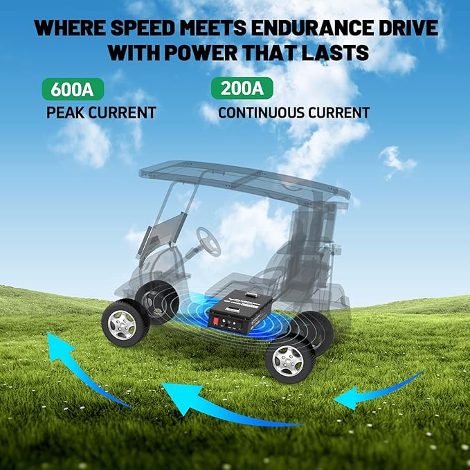 48V 135Ah Golf Cart Lithium LiFePO4 Battery - Image 4