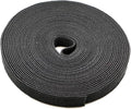 Reusable Fastening Tape Cable Ties 3/4 Inch Double Side Hook Roll by SAISN
