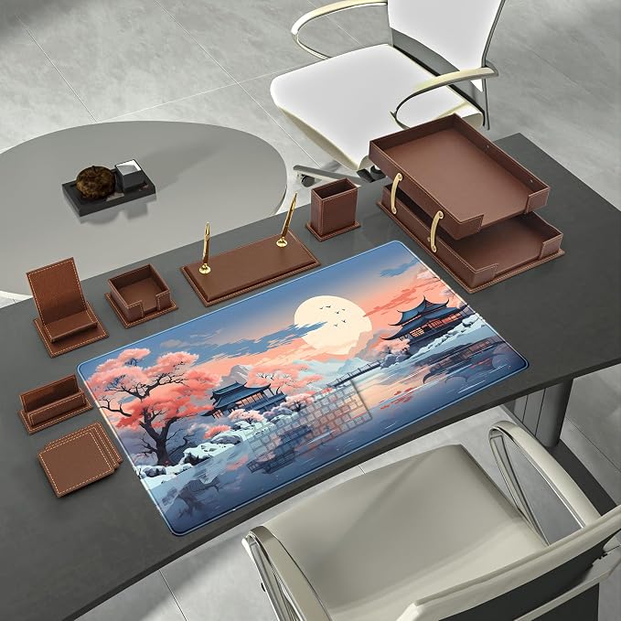 Kawaii Desk Mat Japan Desk Pad Extra Large Gaming Mouse Pad XXL, Computer - Image 3
