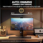 Monitor Light Bar 19.7", No-Glare Asymmetric Screen Lamp, Auto-Dimming USB - Image 5