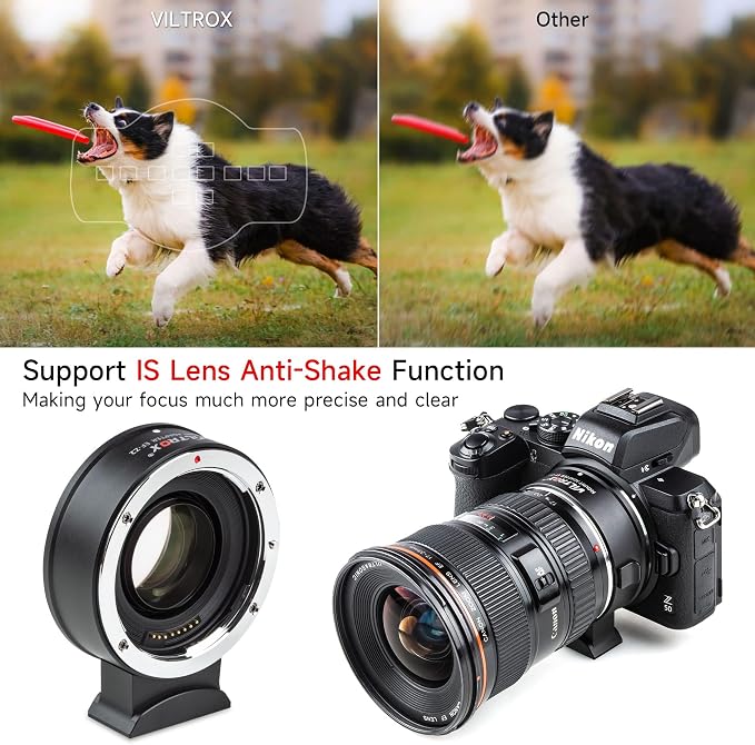 VILTROX EF-Z2 Auto Focus Lens Adapter 0.71x Reducer Speedbooster Lens Converter - Image 6