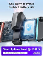 JSAUX Cooling Fan for Nintendo Switch 2, Cool Down Accessories for Switch 2 - Image 3