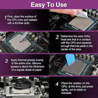 HY700-50g CPU Thermal Heatsink Grease Paste Compound Thermal Conductivity: - Image 7