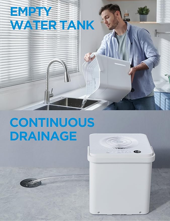 Midea Cube 35 Pint Dehumidifier - Image 6
