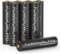POWEROWL Goldtop Rechargeable AAA Batteries PRO, High Capacity 1100mAh by POWEROWL