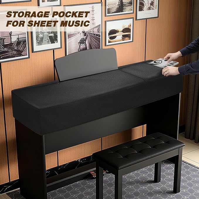 Explore Land 88 Keys Digital Piano Dust Cover - Image 6