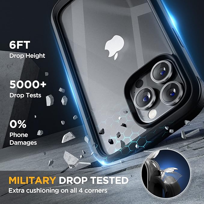 Miracase Glass Series Designed for iPhone 14 Pro Max Case 6.7 Inch, Upgrade - Image 4