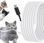 Cord Protectors from Pets No Chew, 1/4 inch 10ft Wire Protector Cord Covers by Wengus
