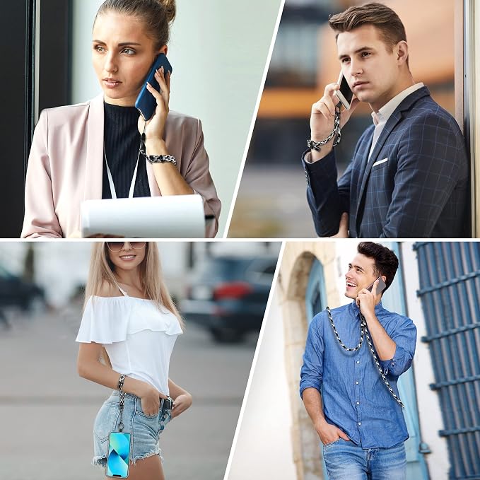 Universal Phone Lanyard with Wrist Strap, Adjustable Crossbody Cell Phone - Image 5