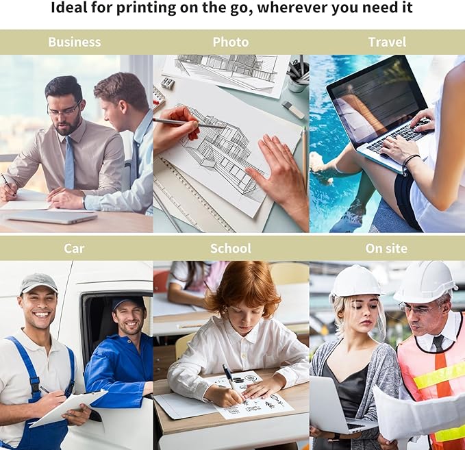 JADENS Portable Printers Wireless - Image 9