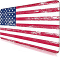 American Flag XXL Extended Mouse Pad, Patriot Large Laptop Pad, Waterproof by LQFIWSS