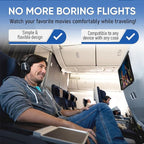 Airplane Travel Essentials for Flying Flex Flap Cell Phone Holder & Flexible - Image 2