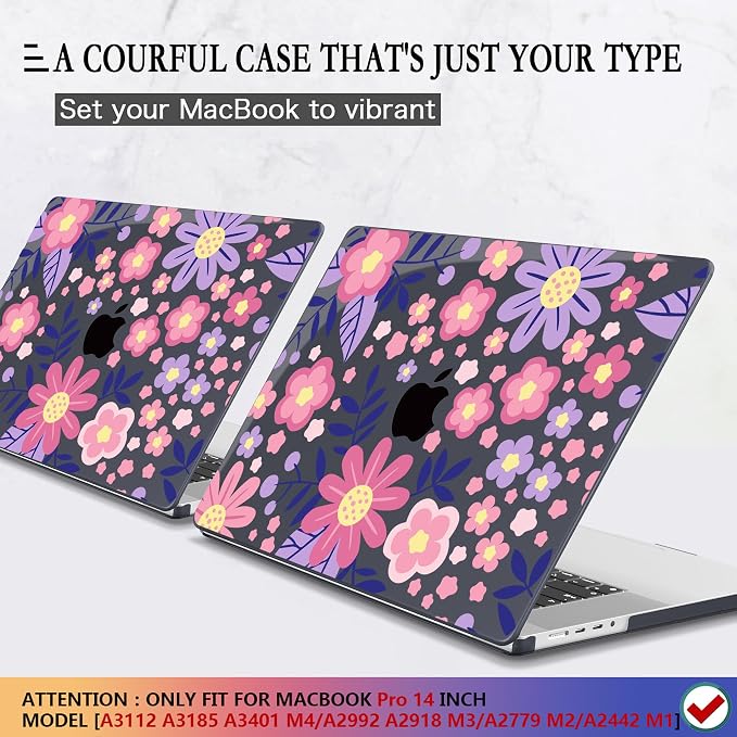 CISSOOK Compatible with MacBook Pro 14 inch 2025 2024-2021 Release M4 M3 M2 M1 - Image 2