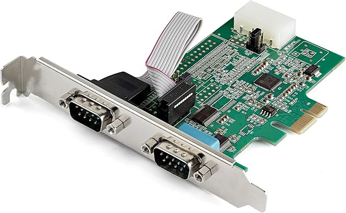 StarTech.com 2-port PCI Express RS232 Serial Adapter Card by StarTech