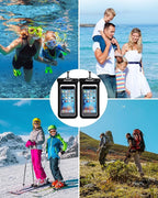 Hiearcool Waterproof Phone Pouch, Universal Case Compatible - Image 8