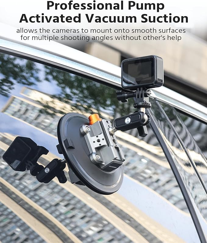 6" Suction Cup Camera Mount – Car, Windshield & Dash Cam Mount - Image 2